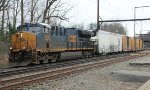 CSX 3308 working Woodbourne yard.